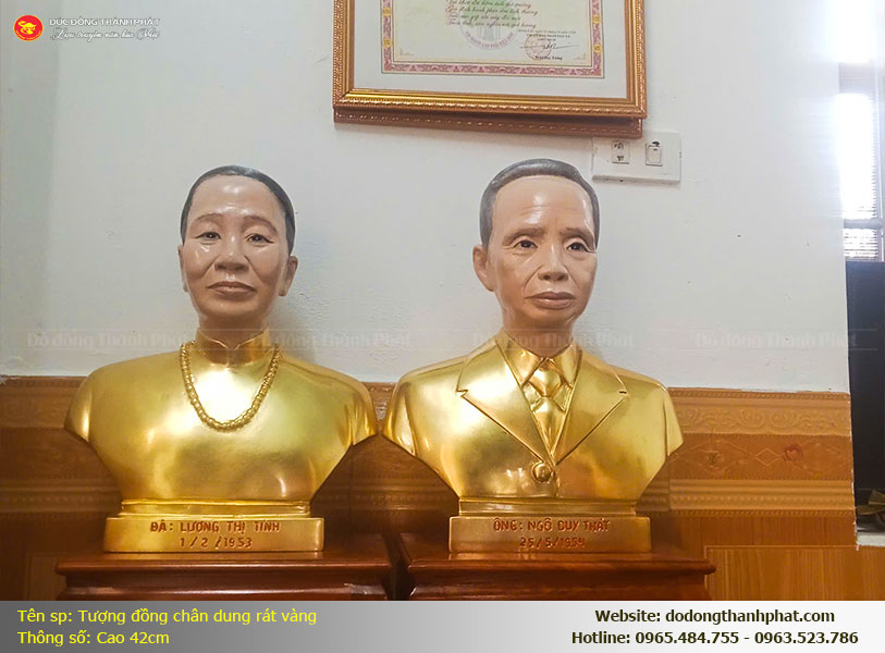 Đúc Tượng Đồng Chân Dung Tại Đông Hưng, Thái Bình