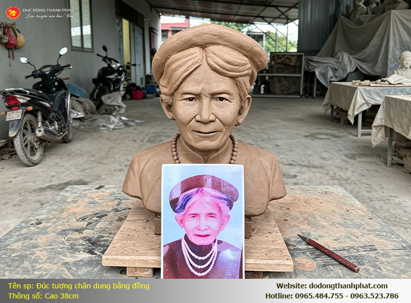 Đúc Tượng Chân Dung Bằng Đồng Tại Hồng Lĩnh, Hà Tĩnh
