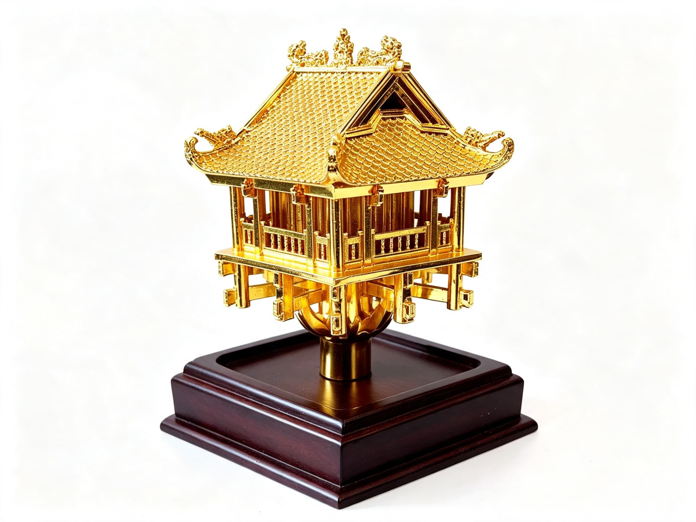 Chùa Một Cột Bằng Đồng