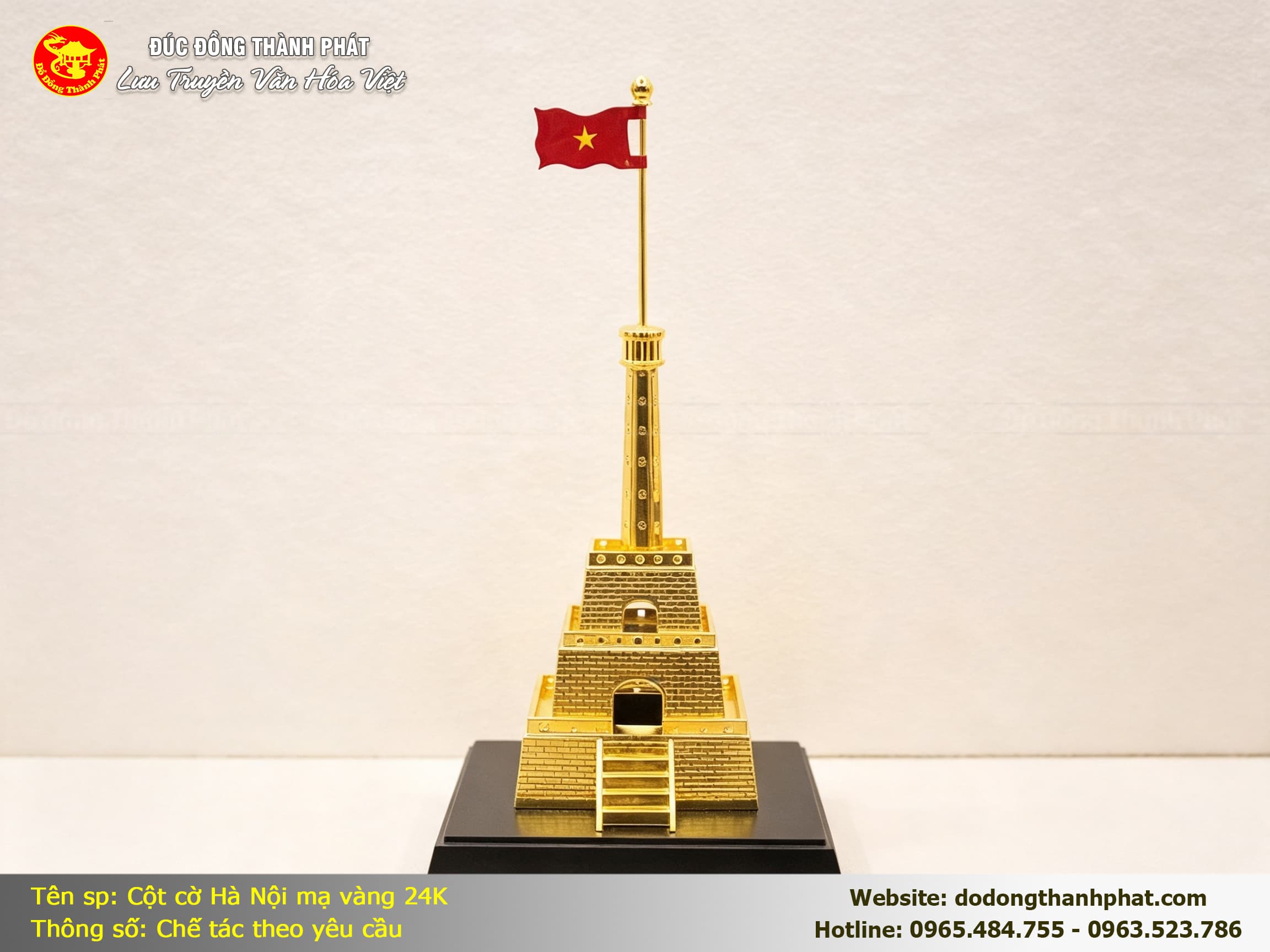Cột Cờ Hà Nội Bằng Đồng toàn bộ tác phẩm
