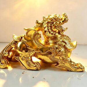 Tỳ hưu Mạ vàng 24K